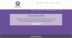 Desktop Screenshot of premierrealestateapartments.com